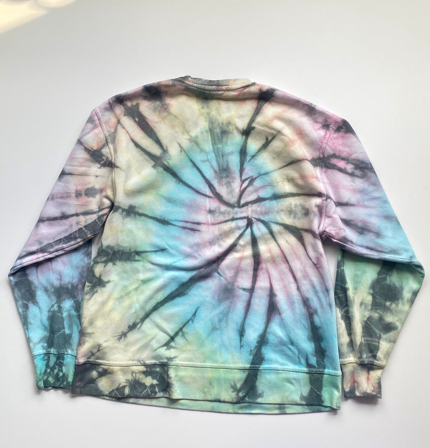 support local artists rainbow crewneck
