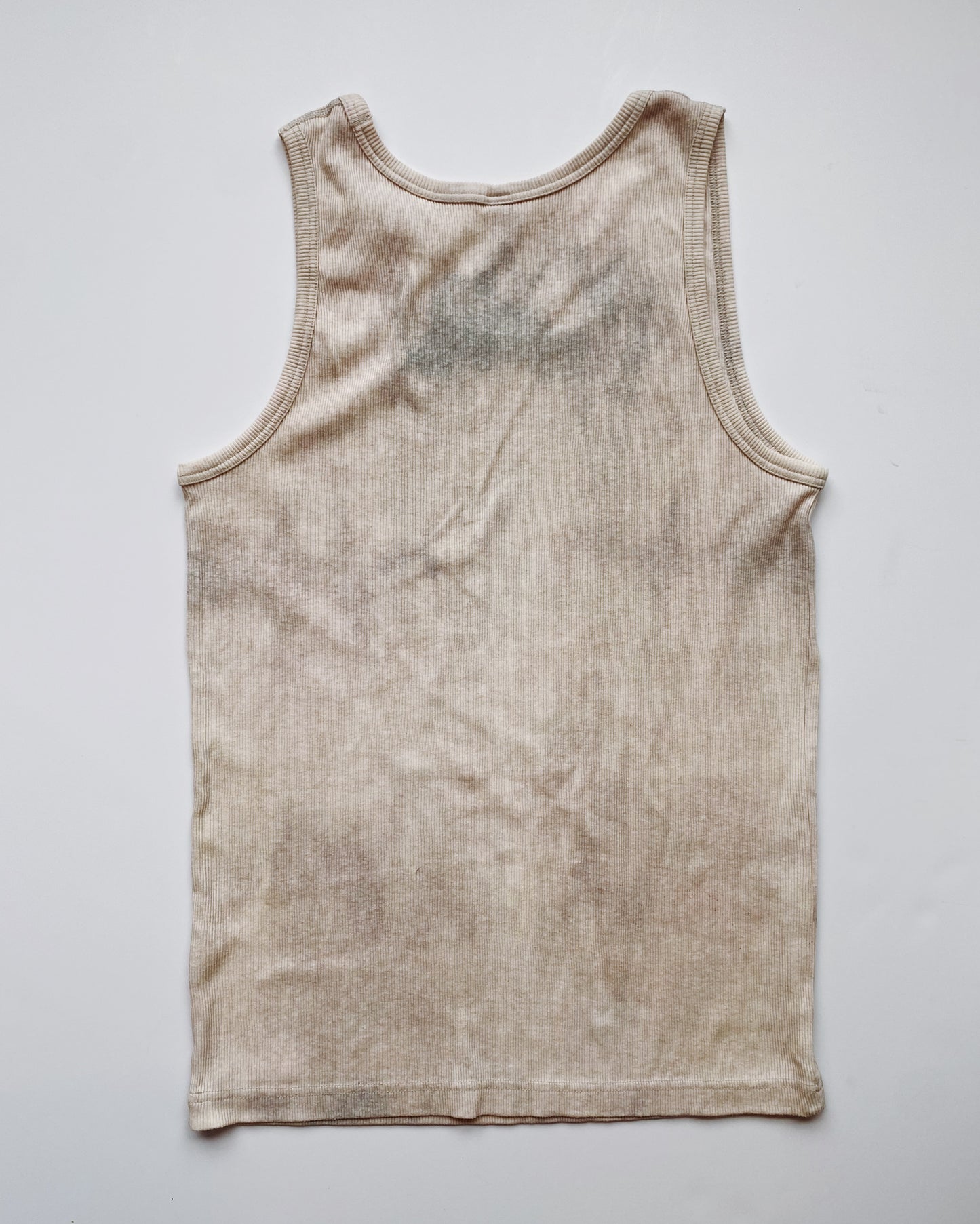 support local artists bleached tank