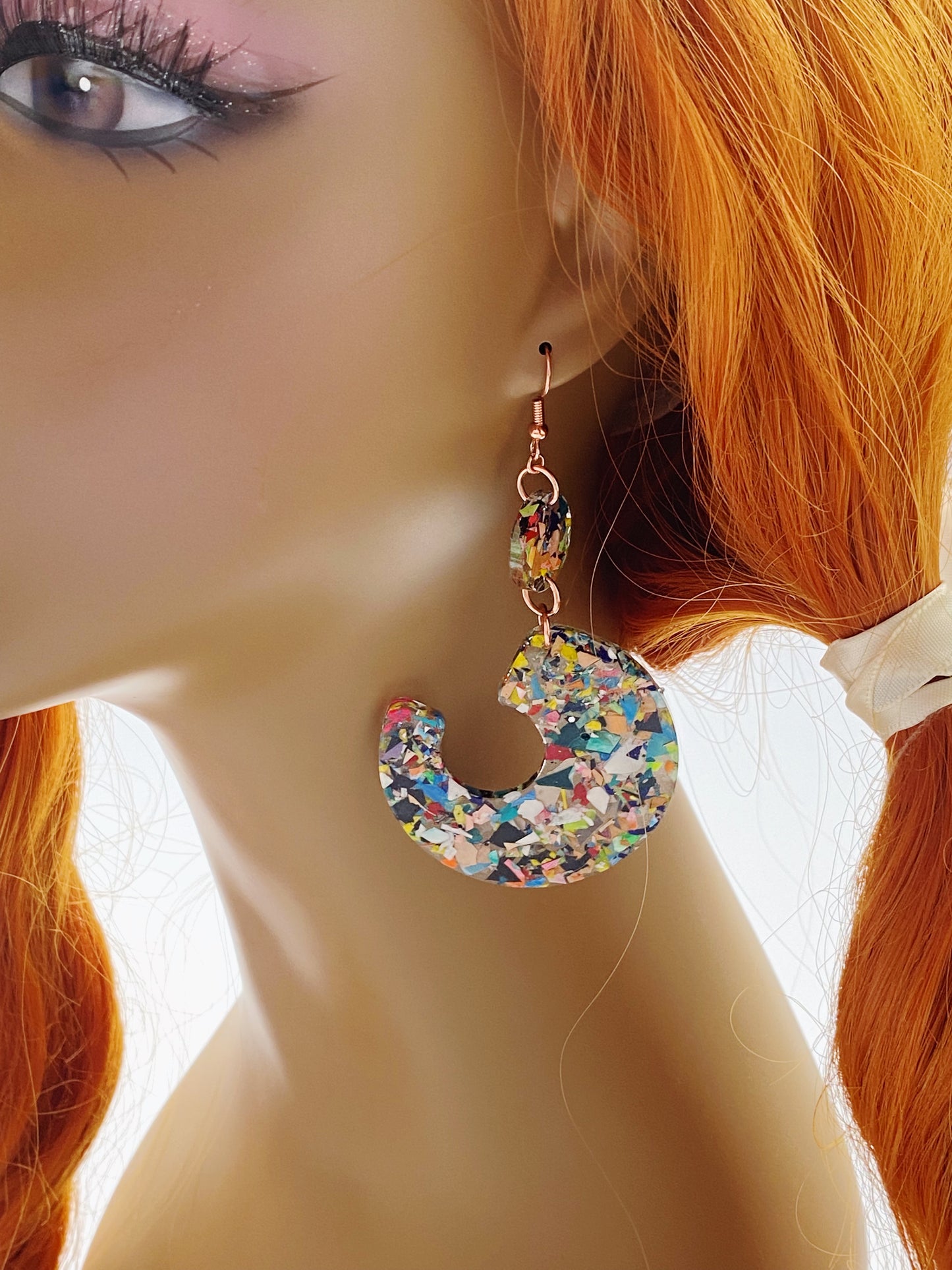 mod sprinkles earrings